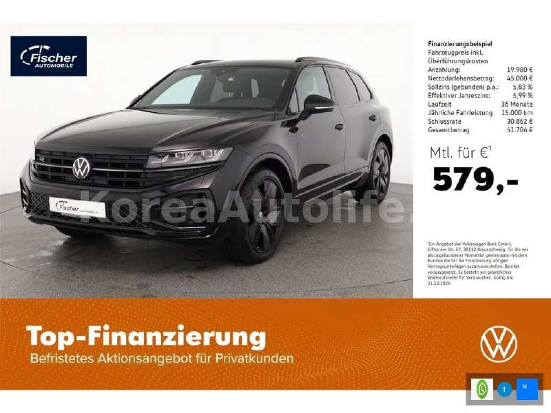 Volkswagen Touareg 3.0 TDI 4Mo. 2025