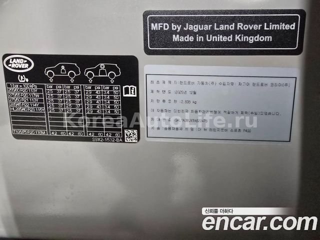 Land Rover Range Rover Sport 3 2025